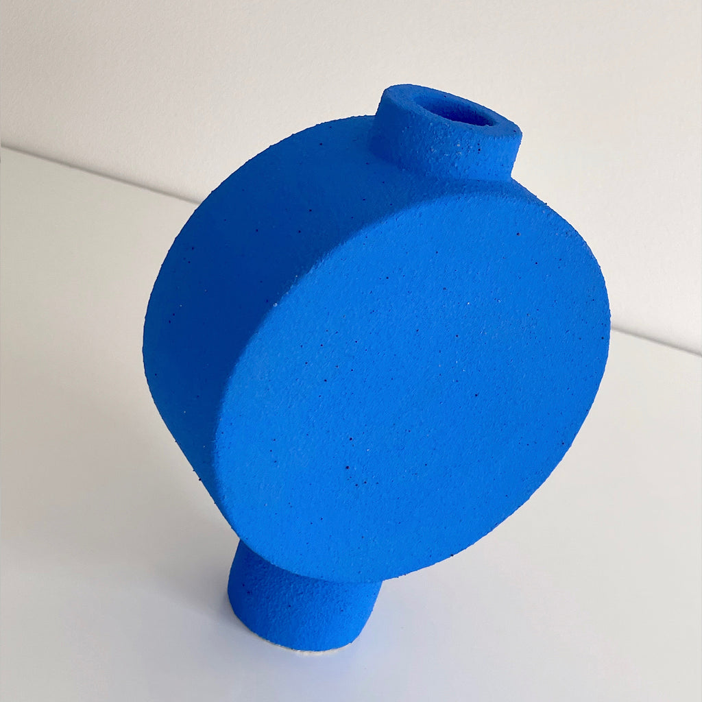 Blue Drum Vessel