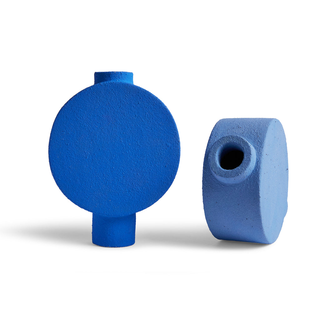 Blue Drum Vessel