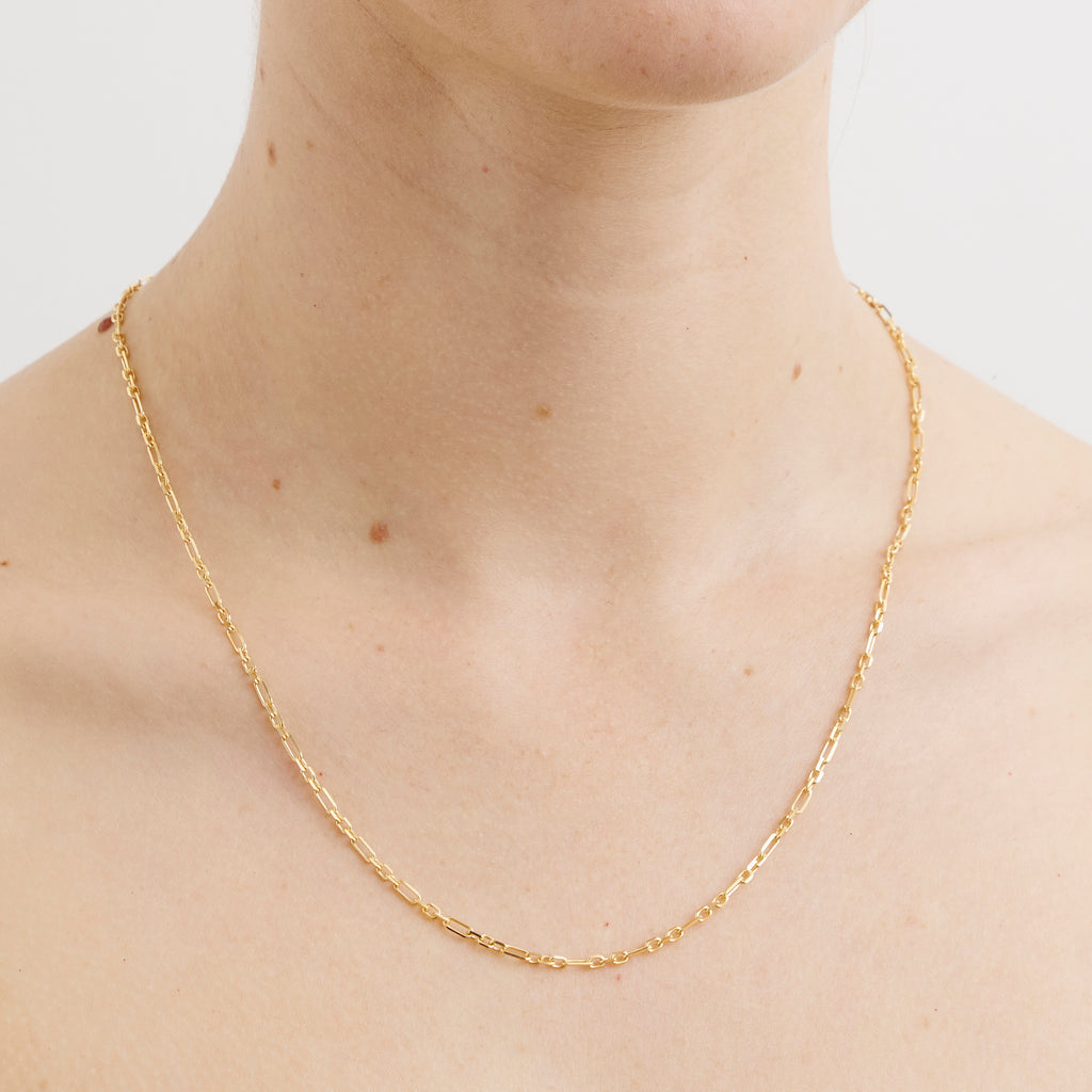 Figaro Link Choker Necklace