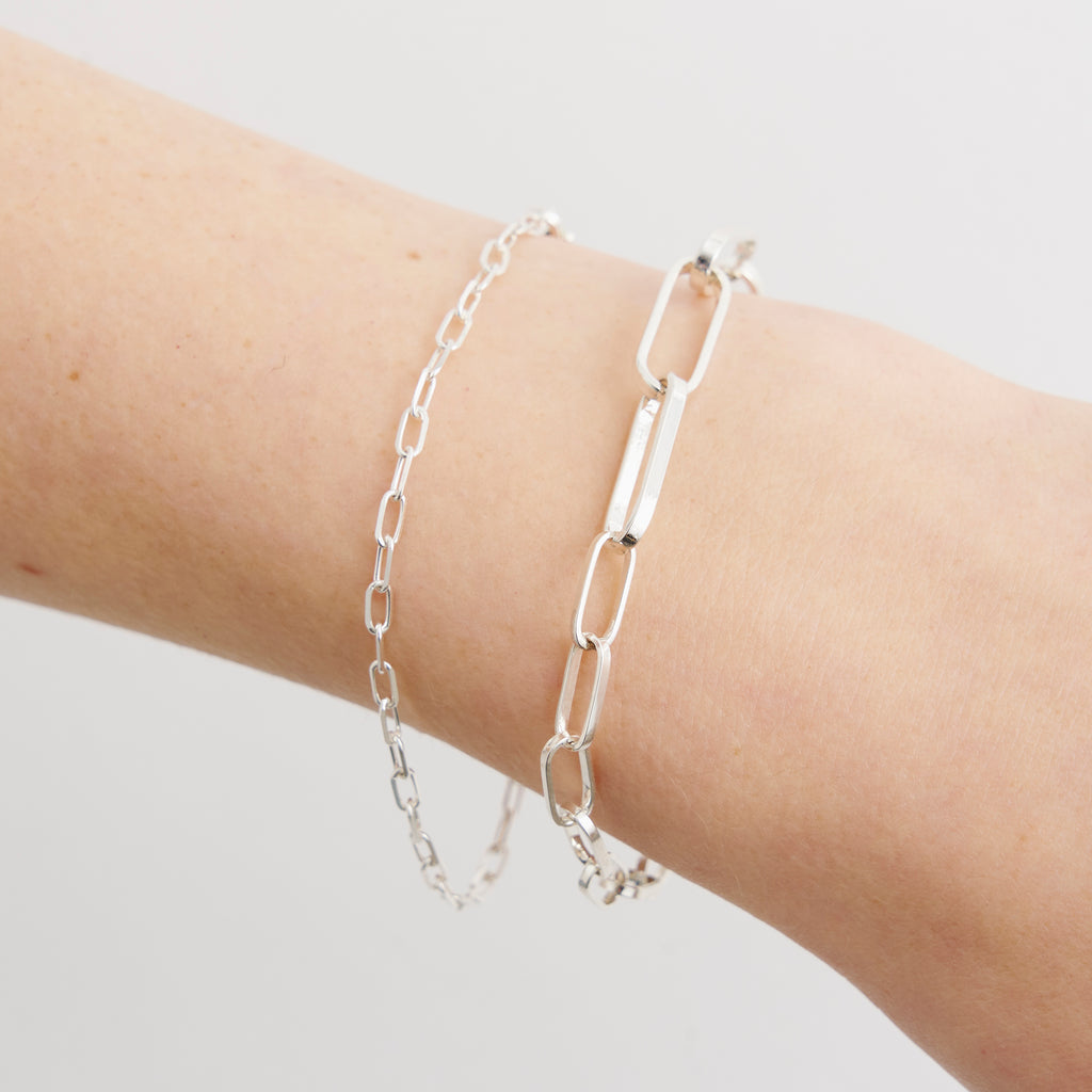 Mini Link Small Silver Bracelet