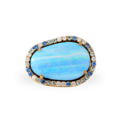 Blue Opulence Ring