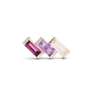Juicy Triple Gem Earring (Single)