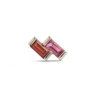 Juicy Double Gem Earring (Single)