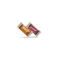 Juicy Double Gem Earring (Single)