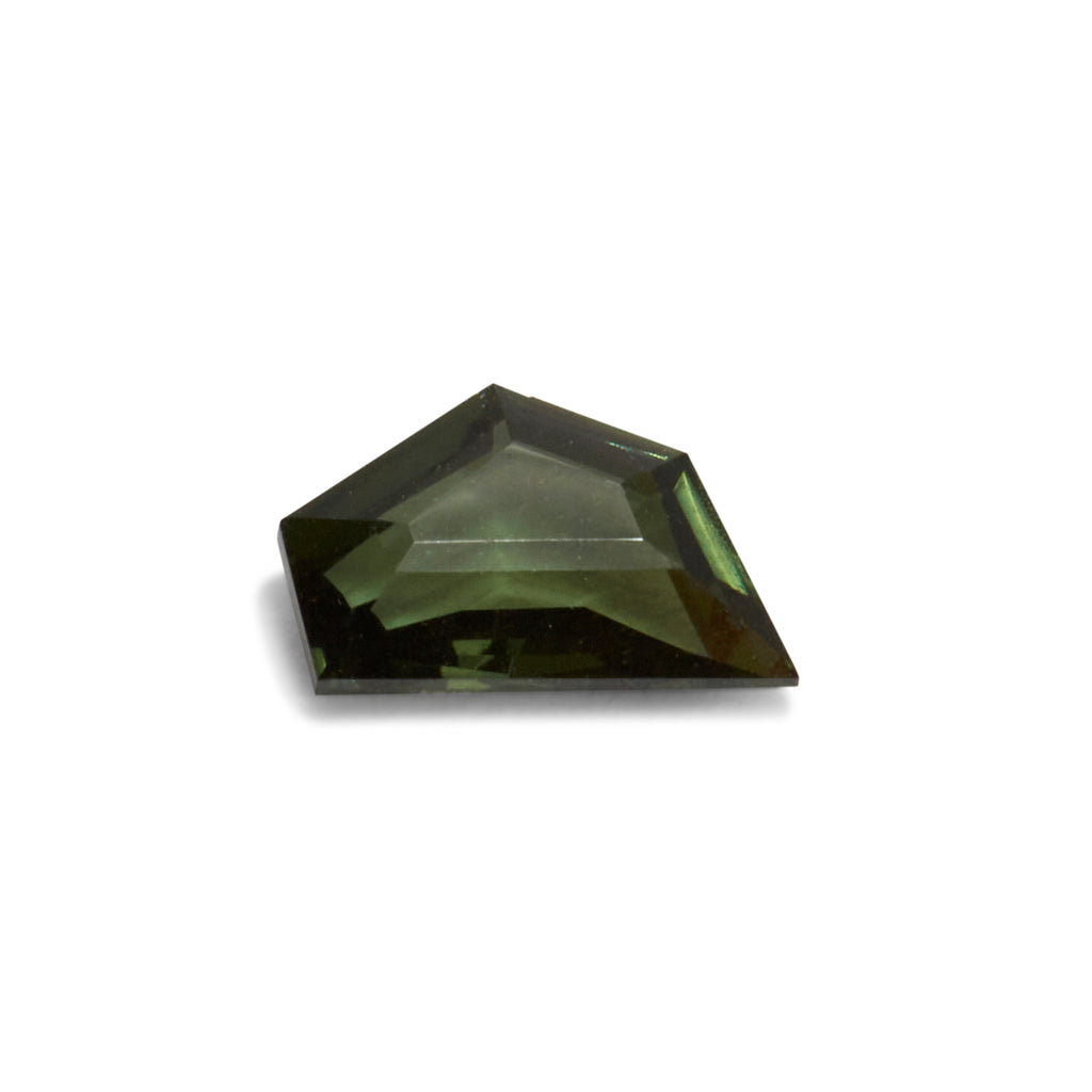 0.97ct Freeform Cut Green Australian Sapphire