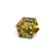 1.86ct Hexagonal Step Cut Yellow Australian Sapphire