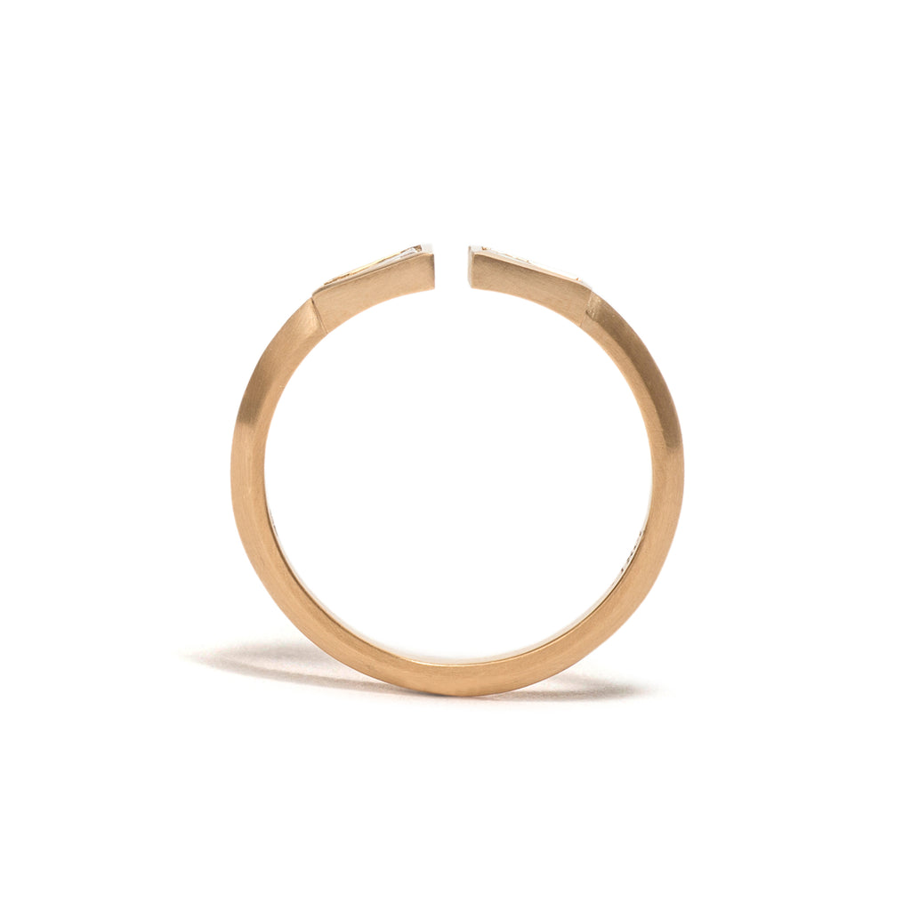 Double Tapered Baguette Ring
