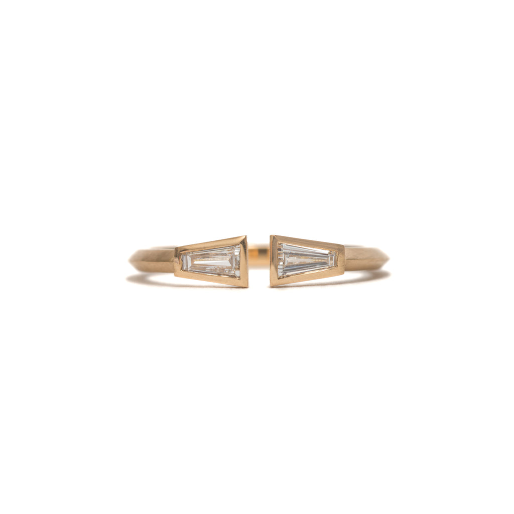 Double Tapered Baguette Ring