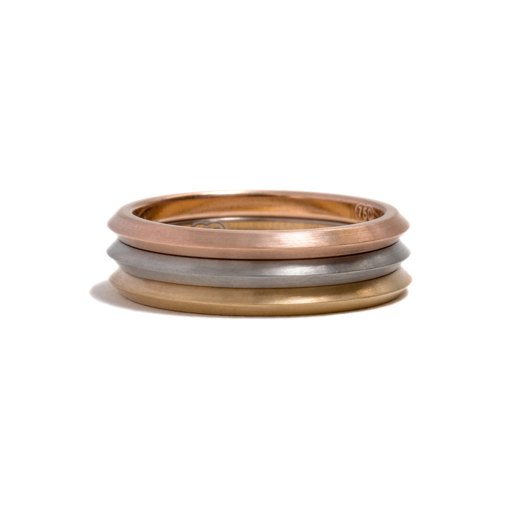 Rose Gold You and Me Ring