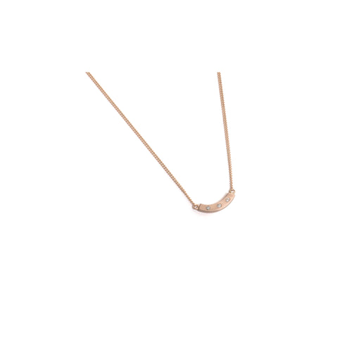 Rose Gold Little Smile Pendant
